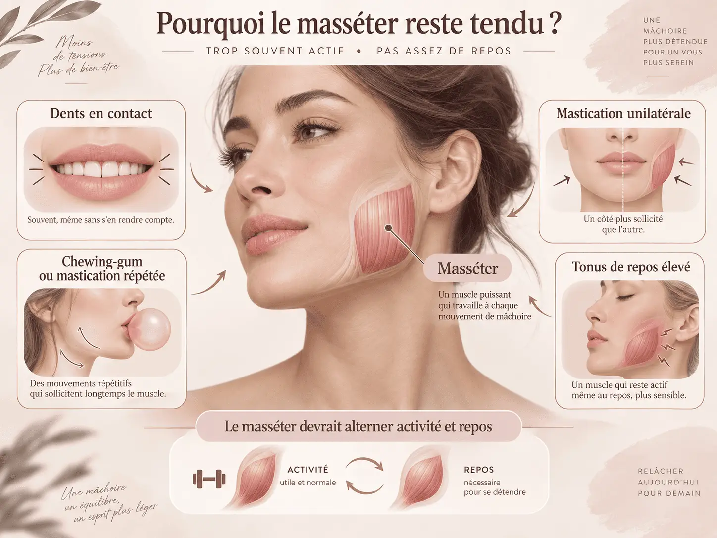Pourquoi le mass&eacute;ter reste tendu ?