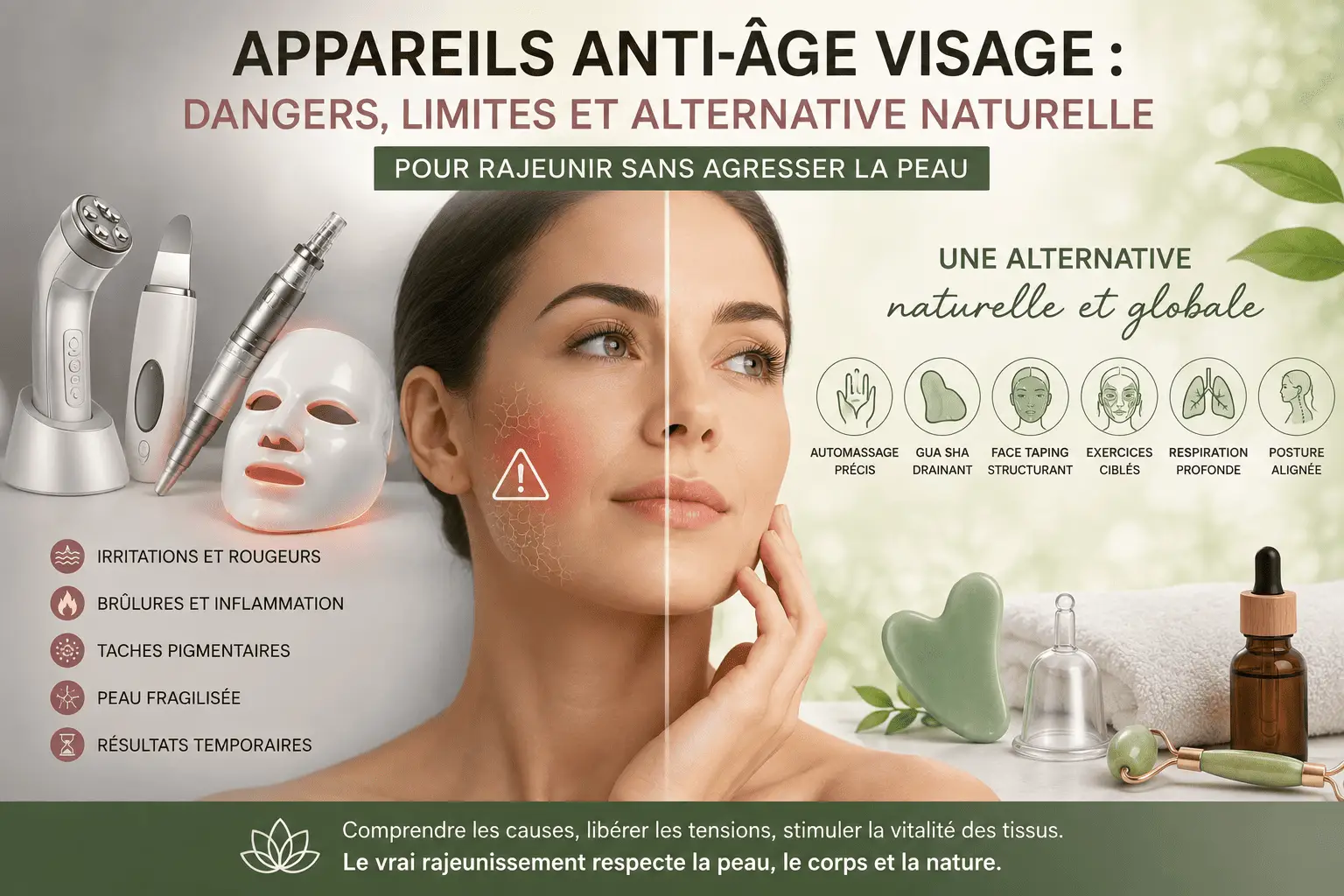 Appareils anti-&acirc;ge ou beaut&eacute; naturelle ?