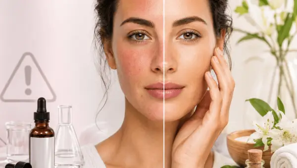 Peeling chimique du visage : dangers &agrave; la maison, soins apr&egrave;s peeling et alternative naturelle