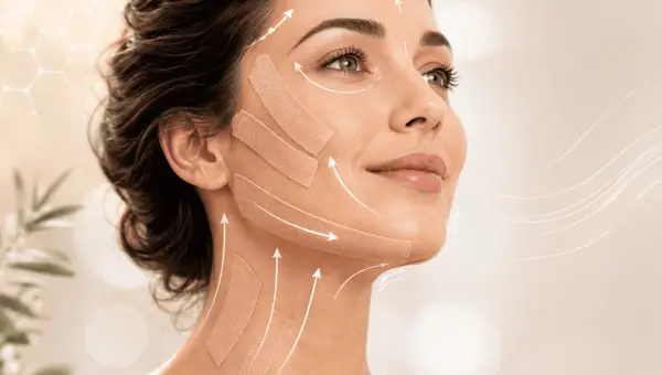 Face taping : comment &ccedil;a marche, quels bienfaits et quels r&eacute;sultats attendre ?
