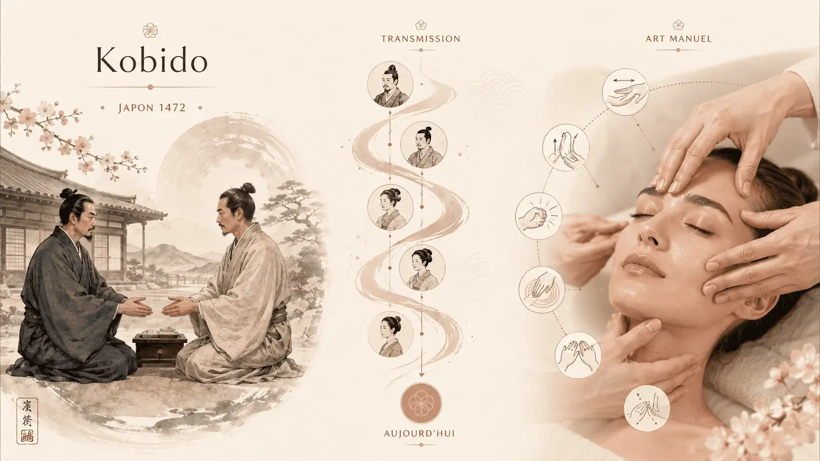 Kobido : art ancestral du massage japonais