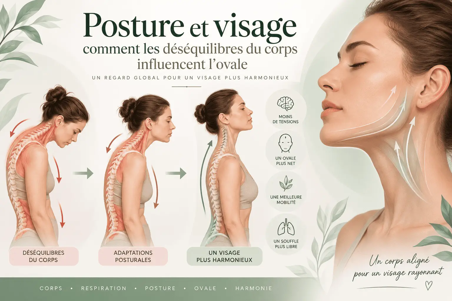 Posture et visage : l&rsquo;harmonie align&eacute;e