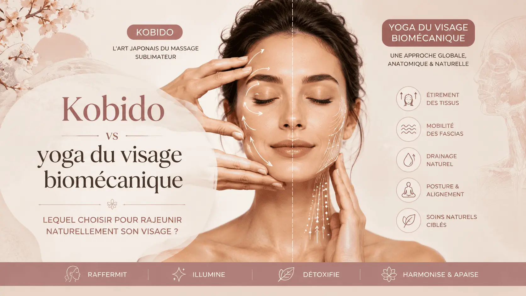 Kobido ou yoga du visage ?