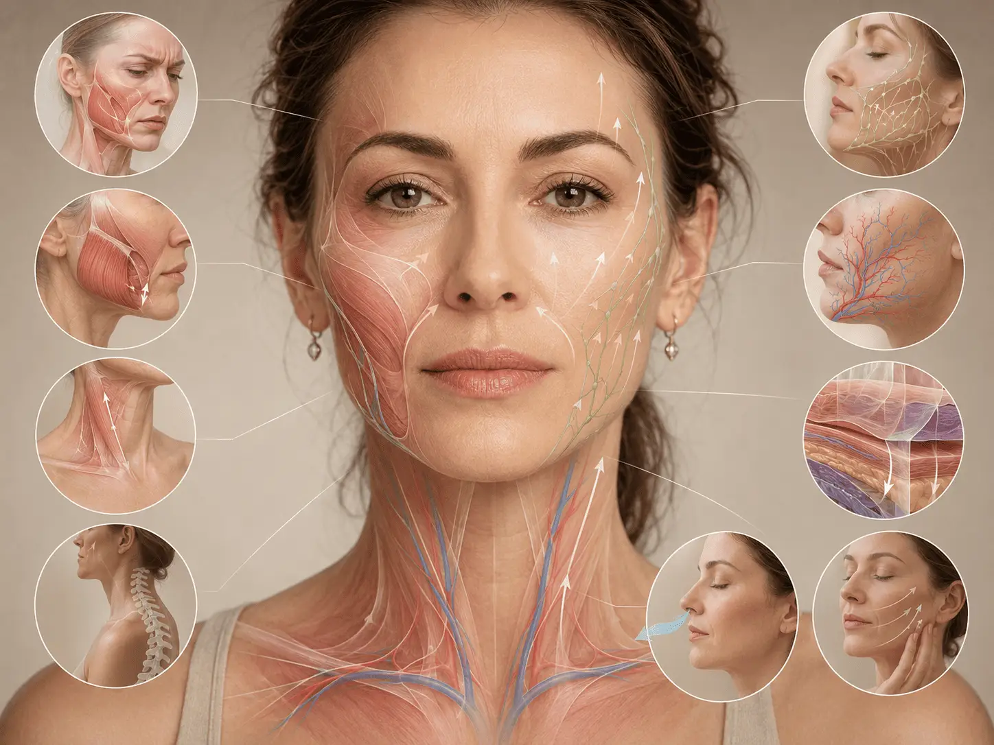 approche biom&eacute;canique sur les sillons nasog&eacute;niens
