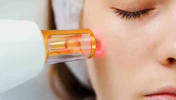 RF lifting du visage d&eacute;roulement