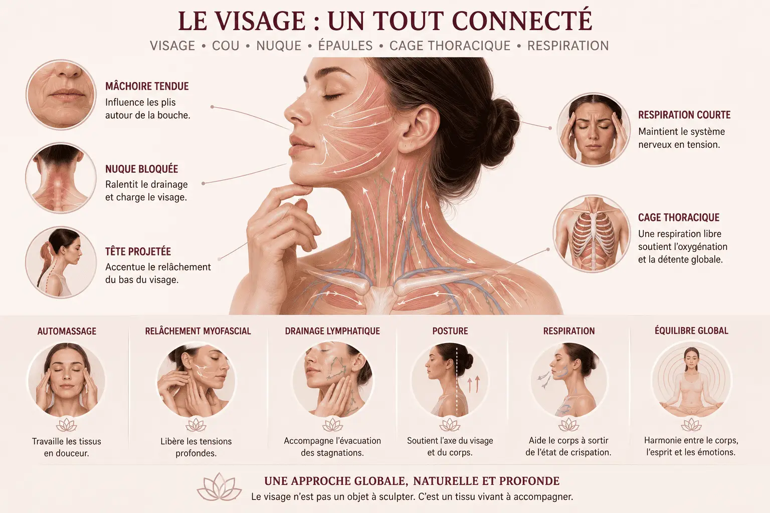 Le visage, un tout connect&eacute;