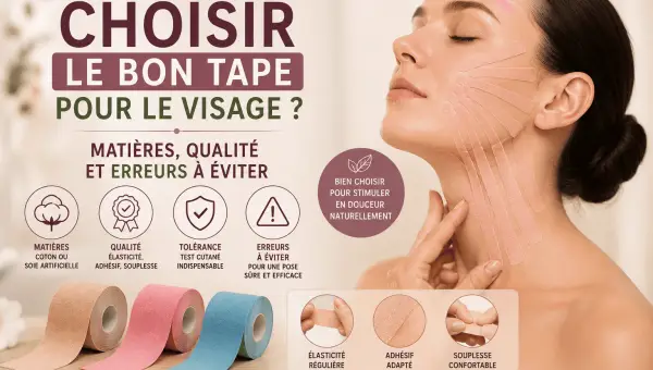 Choisir le bon tape pour le visage