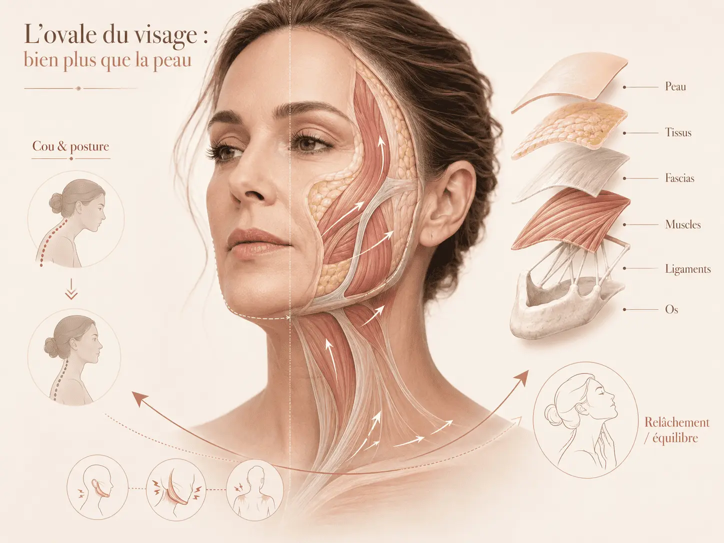 L&rsquo;ovale du visage : bien plus que la peau