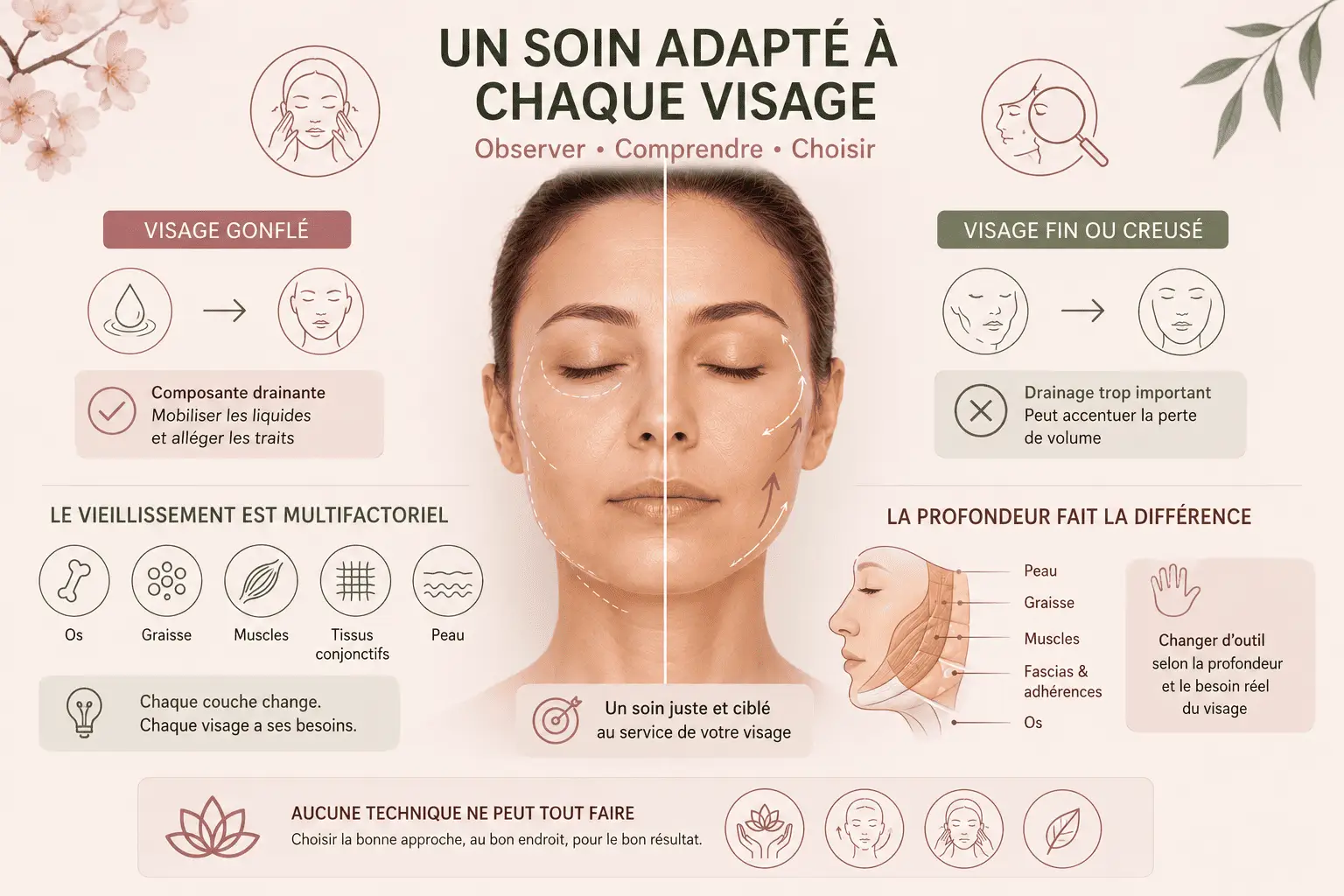 Un soin adapt&eacute; &agrave; chaque visage