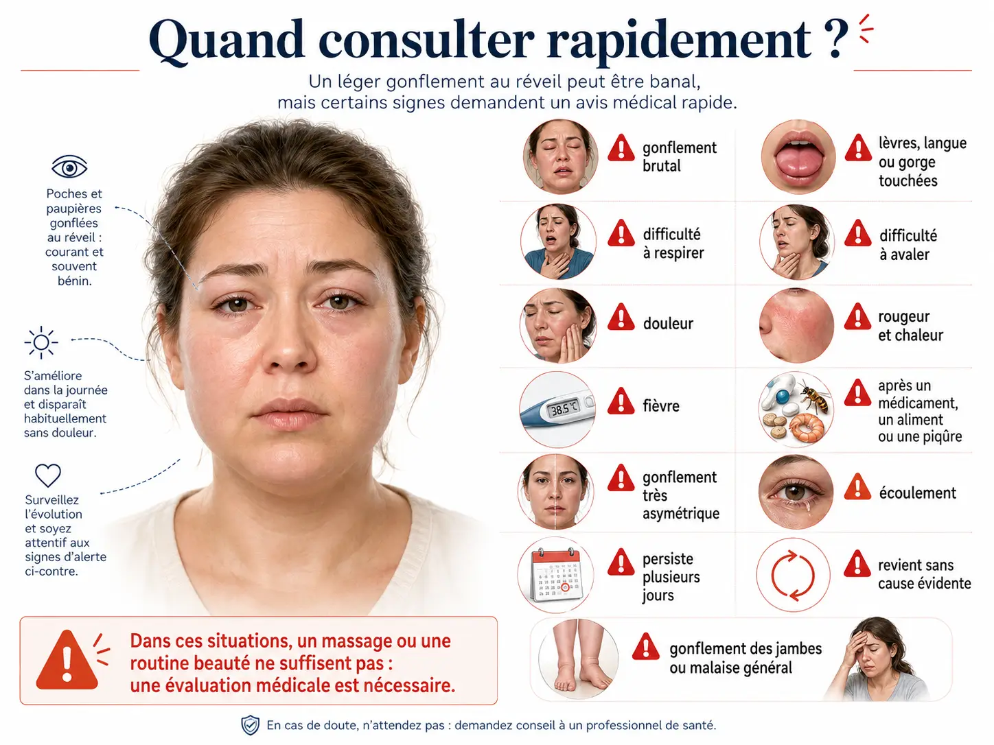 signes avant de consulter un médecin