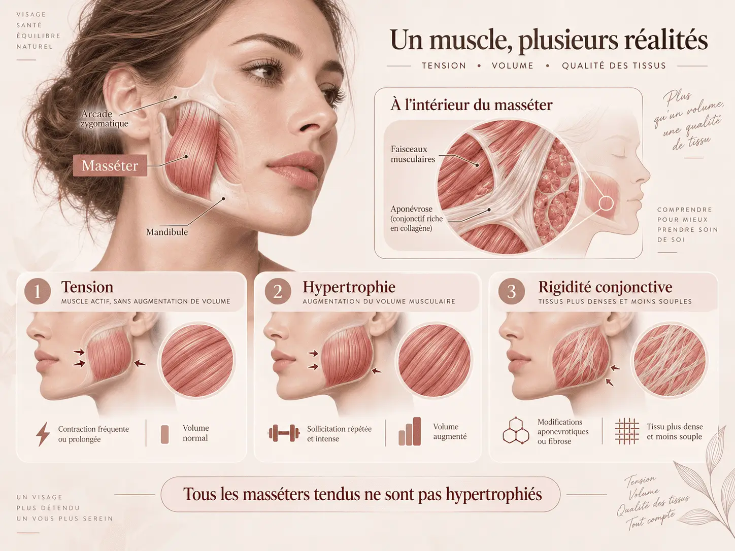 Infographie du mass&eacute;ter : tension et volume